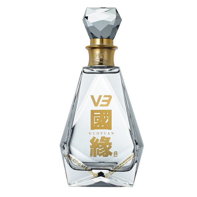 今世缘国缘V3 40.9%vol 浓香型白酒500ml 单瓶装【报价价格评测怎么样