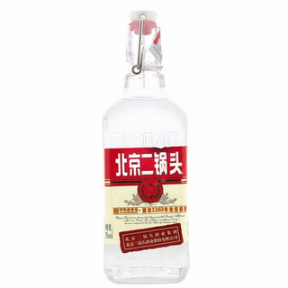 YONGFENG 永丰牌 北京二锅头 红标 出口小方瓶 42%vol 清香型白酒 500ml*6瓶 整箱装