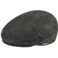 KANGOL 男女款绒面鸭舌帽K5227HT-1 Charcoal S