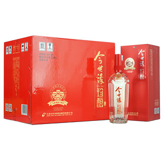 今世缘 红珍酿 42%vol 浓香型白酒 480ml*6瓶 整箱装