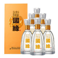 今世缘 JINSHIYUAN 今世缘  淡雅国缘 42度整箱装 500ml*6瓶