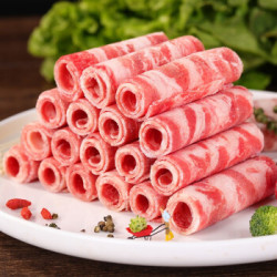 往来白丁牛肉卷肥牛卷2kg