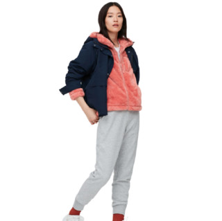 UNIQLO 优衣库 女士摇粒绒短外套 430126 粉红色 S