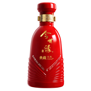 今世缘 典藏15 41.8%vol 柔雅型白酒 500ml*2瓶 礼盒装