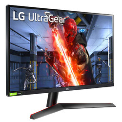 LG 乐金 27GN800-B 27英寸显示器（2560×1440、144Hz、99%sRGB、1ms）