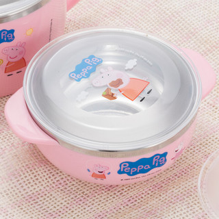 TAFUCO 泰福高 小猪佩奇系列 T4200 儿童碗盘 粉色 240ml