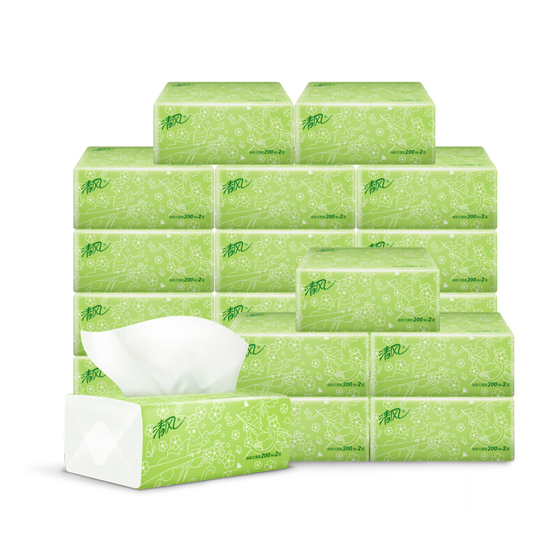 用就用清风抽纸