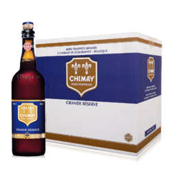 智美蓝帽啤酒Chimay深色烈性艾尔比利时修道院精酿整箱 750ml
