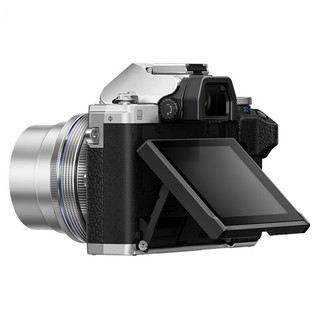 OLYMPUS 奥林巴斯 OM-D E-M10 Mark IV M4/3画幅 微单相机 银色 ED 14-42mm F3.5 EZ 变焦镜头 单头套机