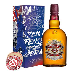 Chivas 芝华士 12年 苏格兰威士忌 1000ml