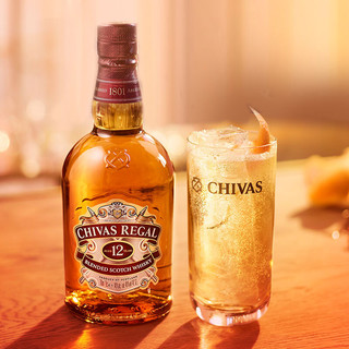 CHIVAS 芝华士 12年 调和 苏格兰威士忌 40%vol 1L 曼联联名礼盒装