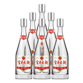 大曲 50%vol 清香型白酒 500ml*6瓶 整箱装