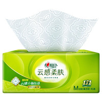 心相印 云感柔肤系列 抽纸 3层*100抽*10包(190*152mm)