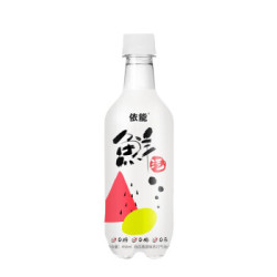 依能鲜汽 苏打水汽水 气泡水饮料 无糖0脂肪 450ml*12瓶 西瓜青提味 *4件