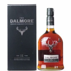 达尔摩15年苏格兰单一麦芽威士忌 Dalmore 洋酒原装进口 700ml