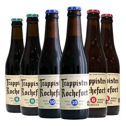 Trappistes Rochefort 罗斯福 比利时进口罗斯福10号修道士6/8/10号Rochefort啤酒6瓶