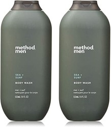 Method 男士沐浴露，Cedar + Cypress，6 只装 Sea + Surf 6份