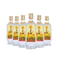 YUCHAN 玉蝉老酒 大曲 52%vol 浓香型白酒 500ml*6瓶 整箱装