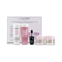 LANCÔME 兰蔻 水份缘柔润中样套盒（卸妆乳50ml+粉水50ml+精华7ml+面霜15ml+面膜15ml）