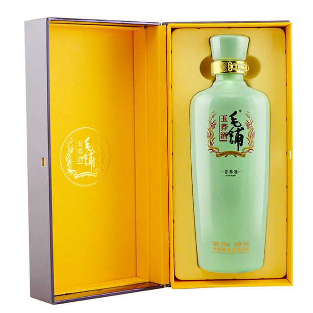 劲牌毛铺系列玉荞酒48%vol 白酒500ml 单瓶装【报价价格评测怎么