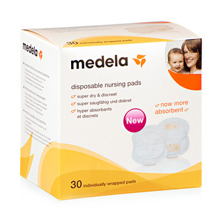 medela 美德乐 一次性防溢乳垫 经典款 30片