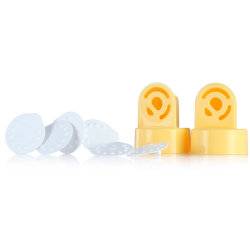 medela 美德乐 防溢出阀和膜套装 2阀+6膜 *2件