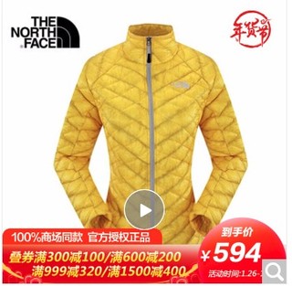 THE NORTH FACE 北面 女士运动夹克 C968 Q0J黄色 M