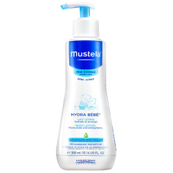 妙思乐Mustela保湿润肤乳300ml 儿童婴儿宝宝身体乳 润肤乳 润肤露 润肤霜 法国原装进口 *3件
