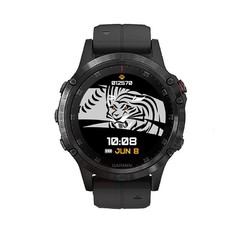 GARMIN 佳明 Fenix5 Plus 心率表 黑色aDLC 010-01988-80