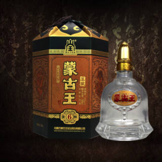 蒙古王 金帐 6 52%vol 浓香型白酒 500ml*4瓶 整箱装