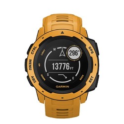 GARMIN 佳明 Instinct本能系列 010-02064-41 智能运动手表 旭日黄