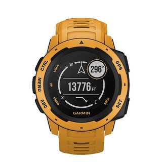 GARMIN 佳明 Instinct本能系列 智能运动手表 旭日黄 45mm