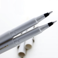 uni 三菱铅笔 三菱 UB-125 拔帽中性笔 黑色 0.5mm 单支