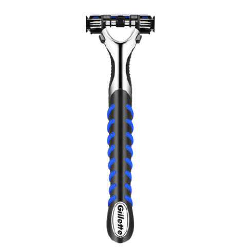 刀片剃须刀 Gillette 吉列吉列威锋3手动剃须刀锋速刀头吉利剃须刀老式刮胡刀刀架三层刀片多少钱 什么值得买