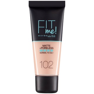 MAYBELLINE 美宝莲 Fit Me 亚光无暇美肌粉底液 30ml *3件