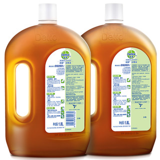 Dettol 滴露 消毒液 1.8L*5瓶 松木