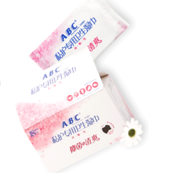 ABC 卫生湿巾系列 卫生湿巾 盒装 18片