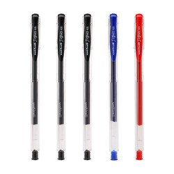 uni 三菱铅笔 UM-100 中性笔 0.5mm 混色 5支装