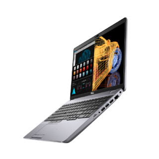 DELL 戴尔 Precision 3551 15.6英寸 移动工作站 银色（酷睿i7-10750H、P620 4G、16GB、256GB SSD+2TB HDD、1080P）