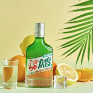 劲牌 欢度酒 28%vol 白酒 100ml 单瓶装