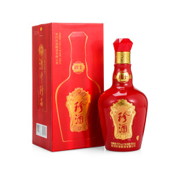 KWEICHOW ZHENJIU 贵州珍酒 KWEICHOW ZHENJIU 珍酒 珍十 53%vol 酱香型白酒 500ml 单瓶装