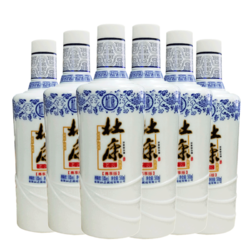 杜康 老窖尊享版白酒50度浓香型500ml*6瓶整箱装口粮酒纯粮食酒|无礼袋 50度 500mL 6瓶 整箱装送礼白酒