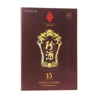 KWEICHOW ZHENJIU 珍酒 珍十五 珍藏版 53%vol 酱香型白酒 500ml 单瓶装