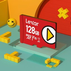 Lexar 雷克沙 PLAY MicroSD卡 128GB