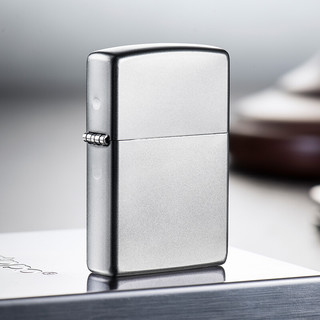 ZIPPO 之宝 经典系列 205 充油打火机 缎纱镀铬