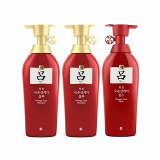 Ryo 吕 含光耀护营养润修护洗护2+1套装(洗发水400ml*2+护发乳400ml*1)