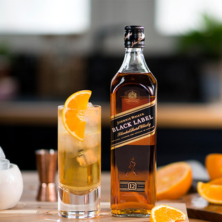 JOHNNIE WALKER 尊尼获加 12年 黑牌 调和 苏格兰威士忌 40%vol