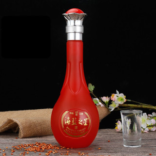 HAI LAN ZHI XING 海蓝之星 6A级 52%vol 浓香型白酒 500ml*6瓶 整箱装