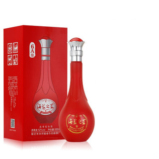 HAI LAN ZHI XING 海蓝之星 6A级 52%vol 浓香型白酒 500ml*6瓶 整箱装