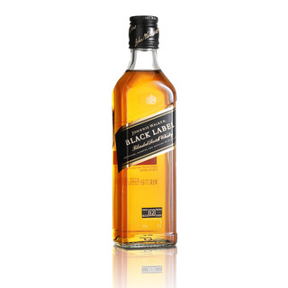 JOHNNIE WALKER 尊尼获加 12年 黑牌 调和 苏格兰威士忌 40%vol 375ml